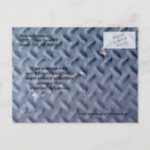 トラッカートレッドオープンハウスポストカード インビテーションポストカード (裏面)