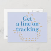 トラッキングv2でオンラインを取得 ポストカード (正面/裏面)