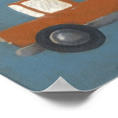 トラッキン子供部屋アート ポスター (角)