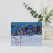 トラッキーへようこそ! ポストカード (スタンド正面)