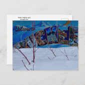 トラッキーへようこそ! ポストカード (正面/裏面)