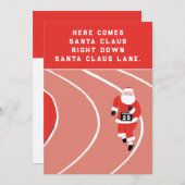 トラックおもしろいとフィールドクリスマスカード シーズンカード (正面/裏面)