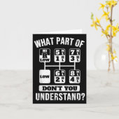 トラックおもしろいカーの運転手ギアスティックシフト カード (黄色い花)