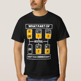 トラックおもしろい運転手ギフト18スピード何をしていないUn Tシャツ