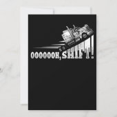 トラックおもしろい運転手トラック運転手ギフト シーズンカード (正面)