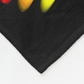 トラックかわいらしスターパーソナライズされたフリースブランケット フリースブランケット (角)