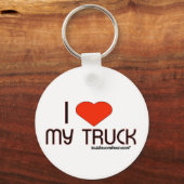 トラックが大好き キーホルダー (正面)