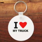 トラックが大好き キーホルダー (正面)