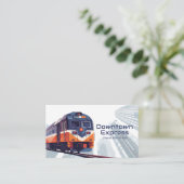 トラックでトレーニング | ダウンタウンシティ超高層ビル 名刺 (スタンド正面)