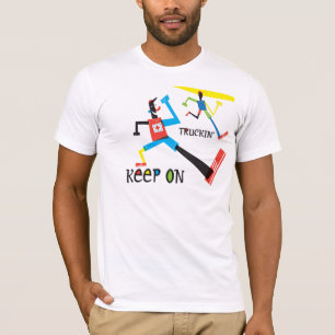 トラックで運び続けて下さい Tシャツ