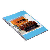 トラックとトラック運転手 ノートブック (右側)