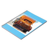 トラックとトラック運転手 ノートブック (左側)