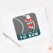 トラックとフィーランニングルドの スクエアシール (封筒)