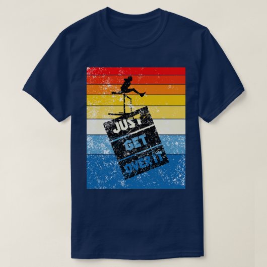 トラックとフィールドが通過する3 Tシャツ (デザイン正面)