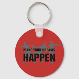 トラックとフィールドのディスカスロワーキーチェーンギフト キーホルダー