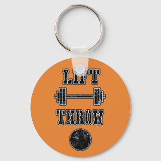 トラックとフィールドショットを置くKeychainギフト キーホルダー