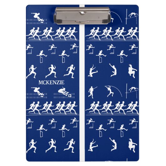 トラックとフィールド クリップボード (正面)