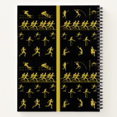 トラックとフィールド ノートブック (裏面)