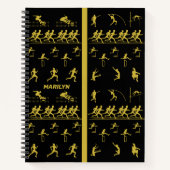 トラックとフィールド ノートブック (正面)