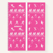 トラックとフィールド ノートブック (正面)