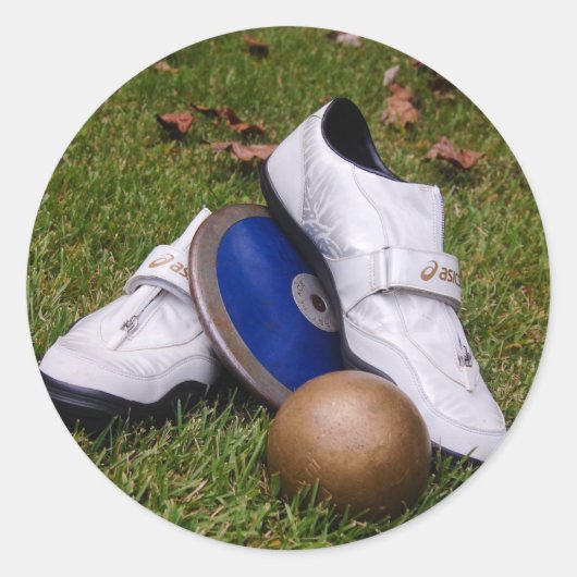 トラックとフィールド ラウンドシール (正面)