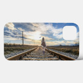 トラックにギターを乗せた少女 Case-Mate iPhoneケース (裏面 (横))