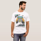 トラックのエコパワー Tシャツ (正面フル)