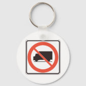 トラックのサイン車のキーチェーンなし キーホルダー (正面)