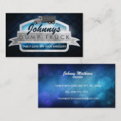 トラックのスローガンを名刺に 名刺 (正面/裏面)