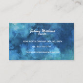 トラックのスローガンを2枚の名刺 名刺 (裏面)