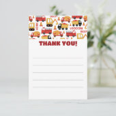 トラックのズーム！ホーン！ピーピー！ サンキューカード (スタンド正面)