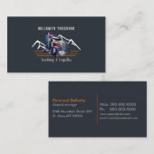 トラックのトラックと物流 名刺 (正面/裏面)