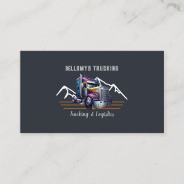 トラックのトラックと物流 名刺