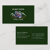 トラックのトラックと物流 名刺 (正面/裏面)