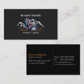 トラックのトラックと物流 名刺 (正面/裏面)