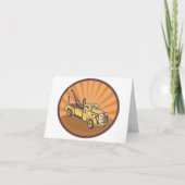 トラックのノートカードを2枚 カード (正面)