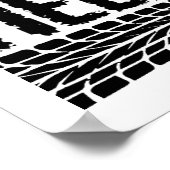 トラックのポスターのおもしろい運転 ポスター (角)