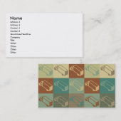 トラックのポップアート 名刺 (正面/裏面)