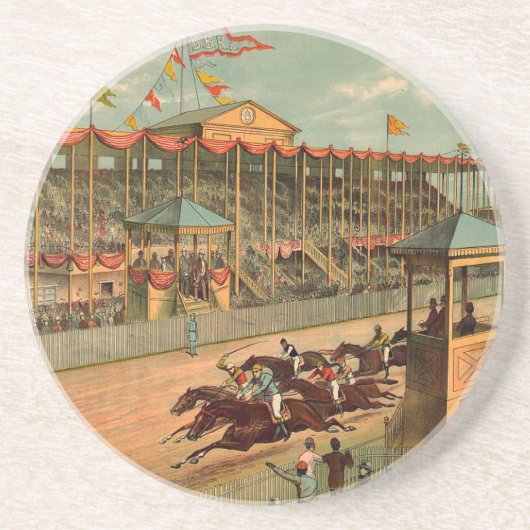 トラックの上の競争日 コースター (正面)