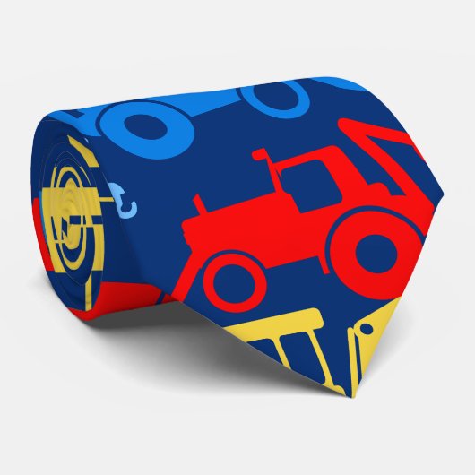 トラックの作業 ネクタイ (ロール)