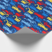 トラックの作業 ラッピングペーパー (角)