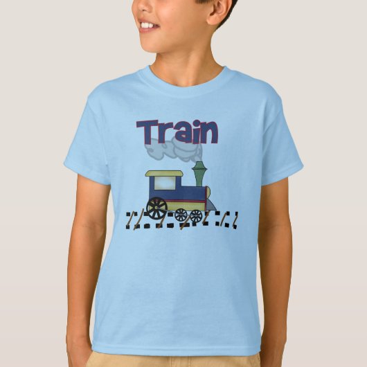 トラックの列車 Tシャツ (正面)