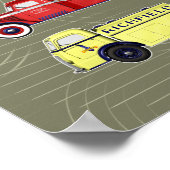 トラックの合理化 ポスター (角)