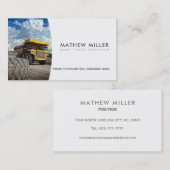 トラックの名刺をダンプ 名刺 (正面/裏面)