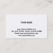 トラックの名刺 名刺 (裏面)