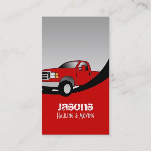 トラックの名刺 名刺 (正面)