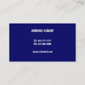 トラックの名刺 名刺 (裏面)