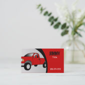 トラックの名刺 名刺 (スタンド正面)