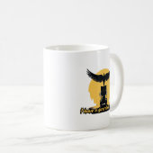 トラックの守護天使の保護信仰の道の旅 コーヒーマグカップ (正面右)