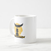 トラックの守護天使の保護信仰の道の旅 コーヒーマグカップ (正面左)